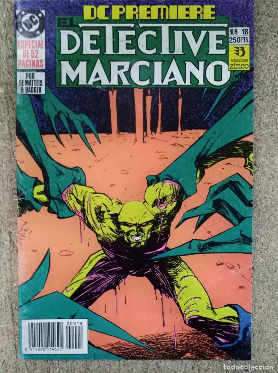 C&oacute;mics: Universo DC 18.El Detective Marciano.DC Comics.Zinco