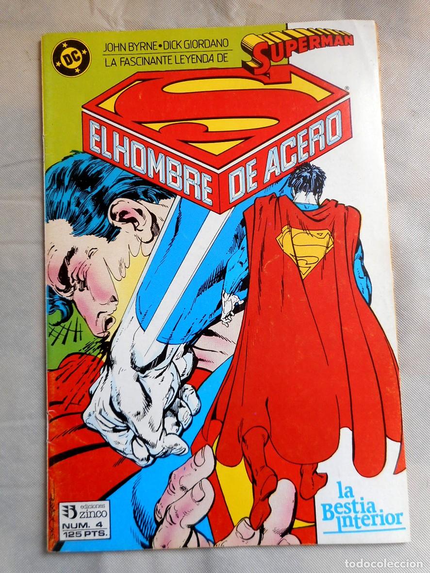 Comics: SUPERMAN N&ordm;4 LA BESTIA INTERIOR (ZINCO-JULIO 1987) JOHN BYRNE