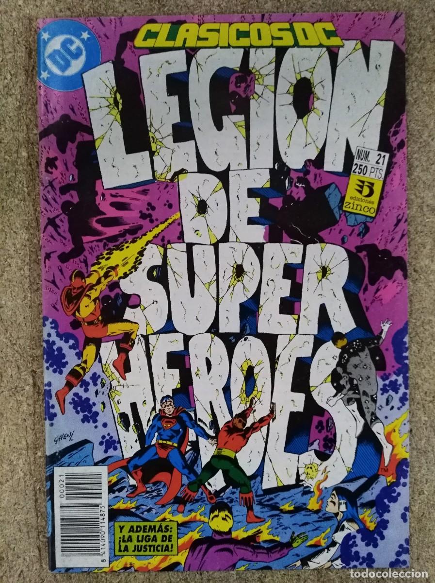 C&oacute;mics: Clasicos DC 21.Legion de Superheroes.DC Comics.Zinco