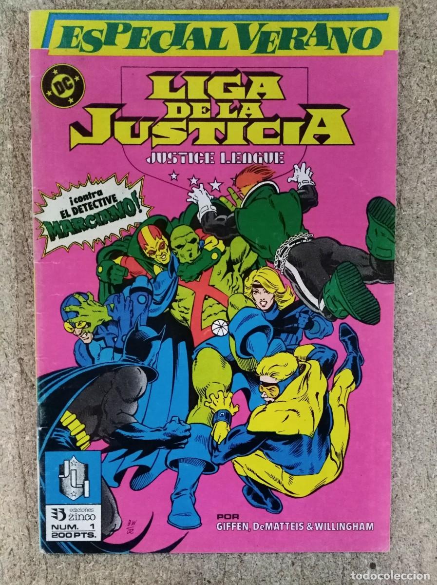 Comics: Liga de la Justicia Especial verano 1.DC Comics.Zinco