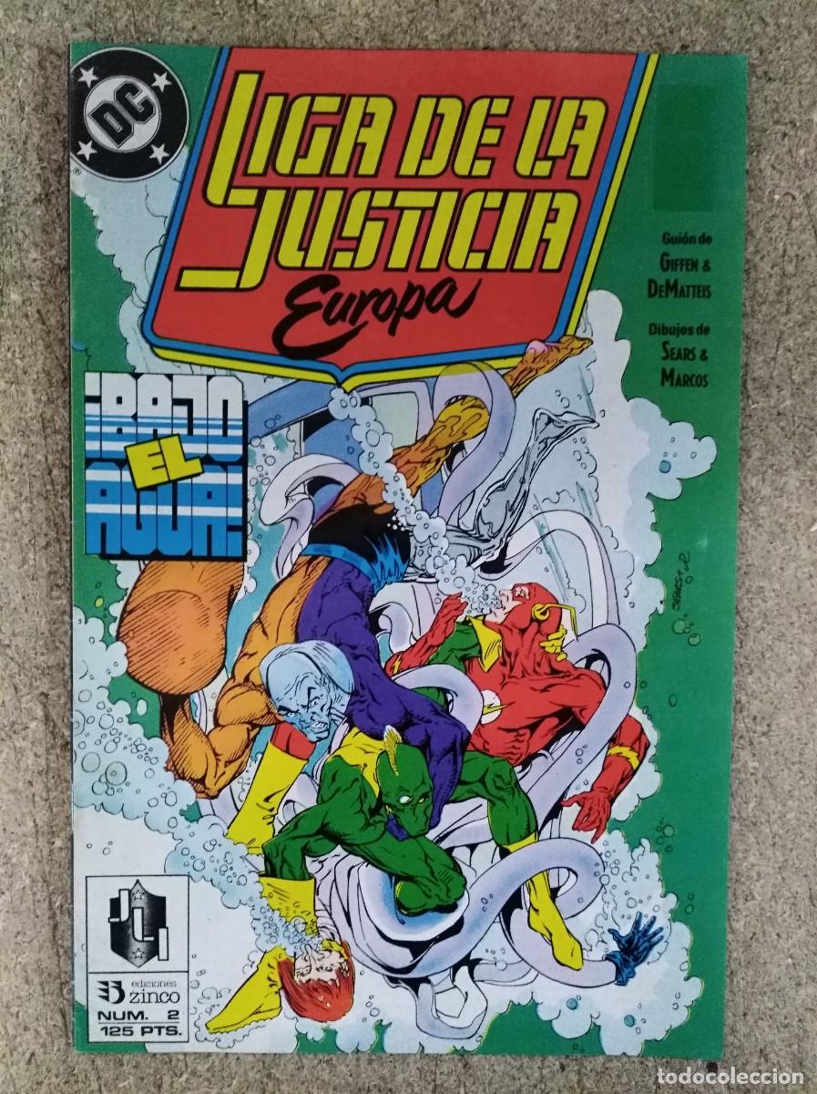 Comics: Liga de la Justicia Europa 2.DC Comics.Zinco