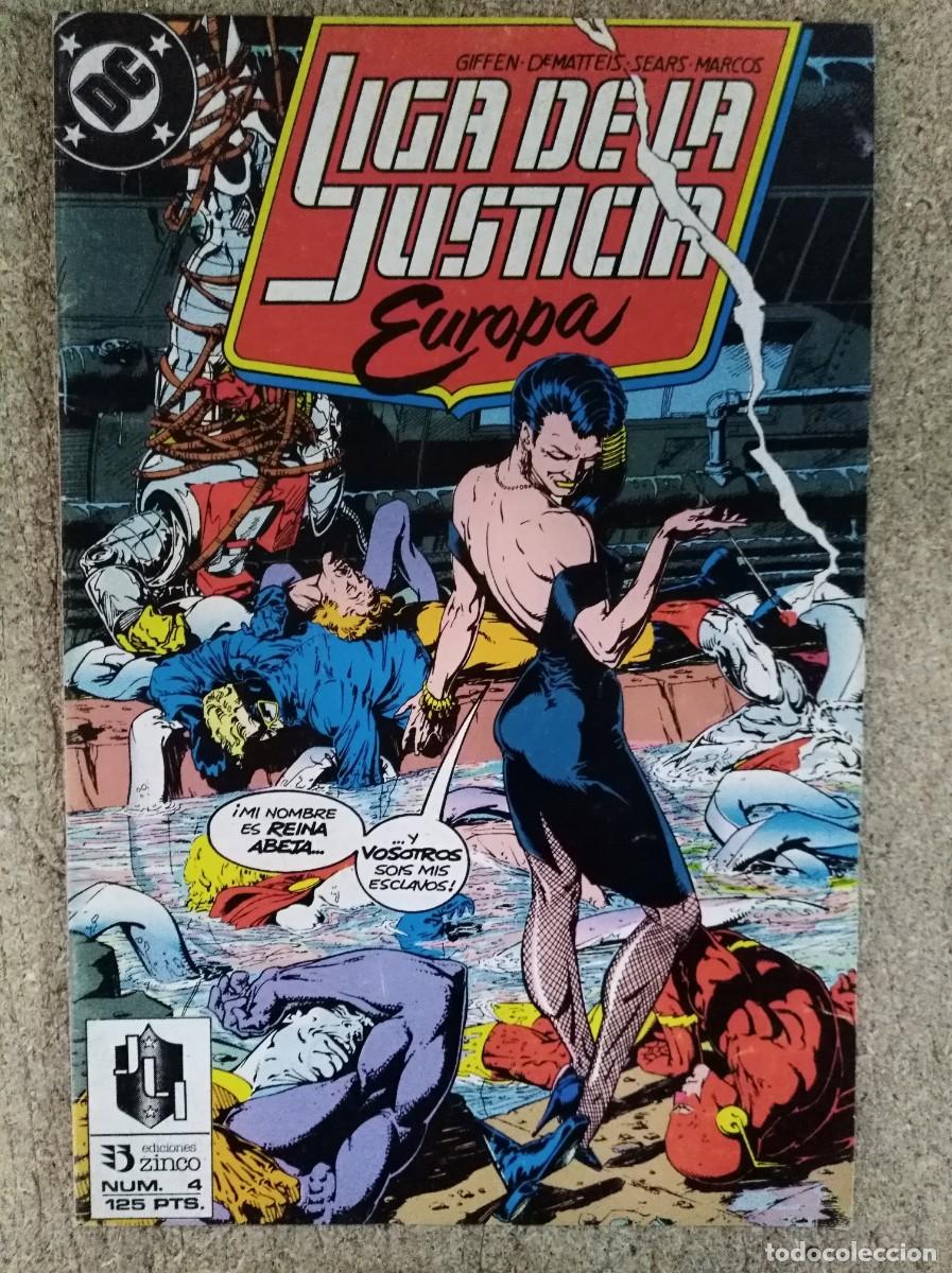 Comics: Liga de la Justicia Europa 4.DC Comics.Zinco