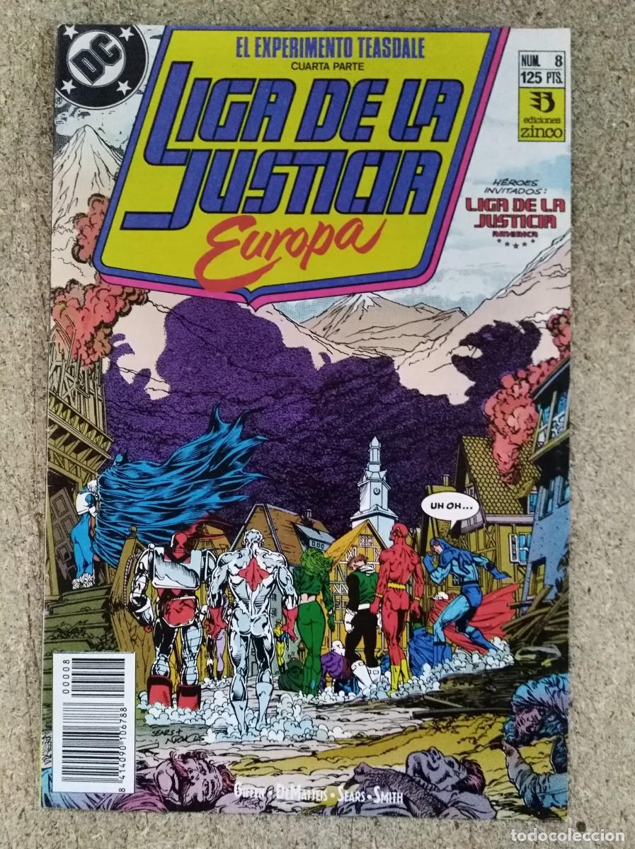 Comics : Liga de la Justicia Europa 8.DC Comics.Zinco