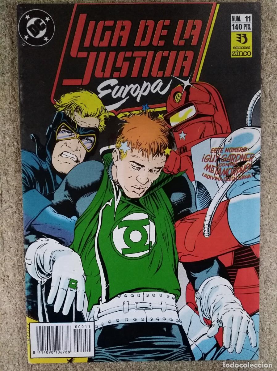 Comics : Liga de la Justicia Europa 11.DC Comics.Zinco