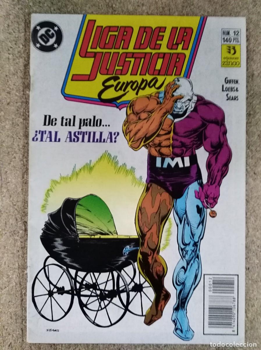 Comics: Liga de la Justicia Europa 12.DC Comics.Zinco