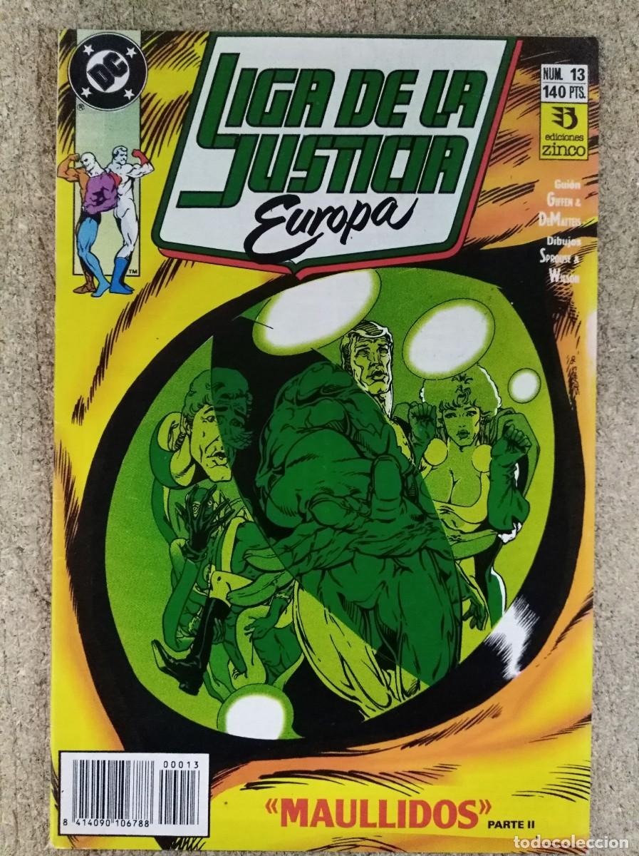 C&oacute;mics: Liga de la Justicia Europa 13.DC Comics.Zinco
