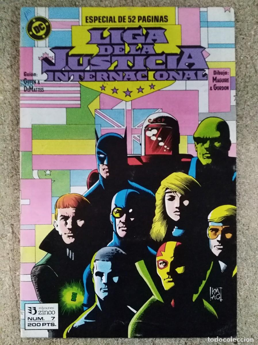 C&oacute;mics: Liga de la Justicia Internacional 7.DC Comics.Zinco - Foto 1