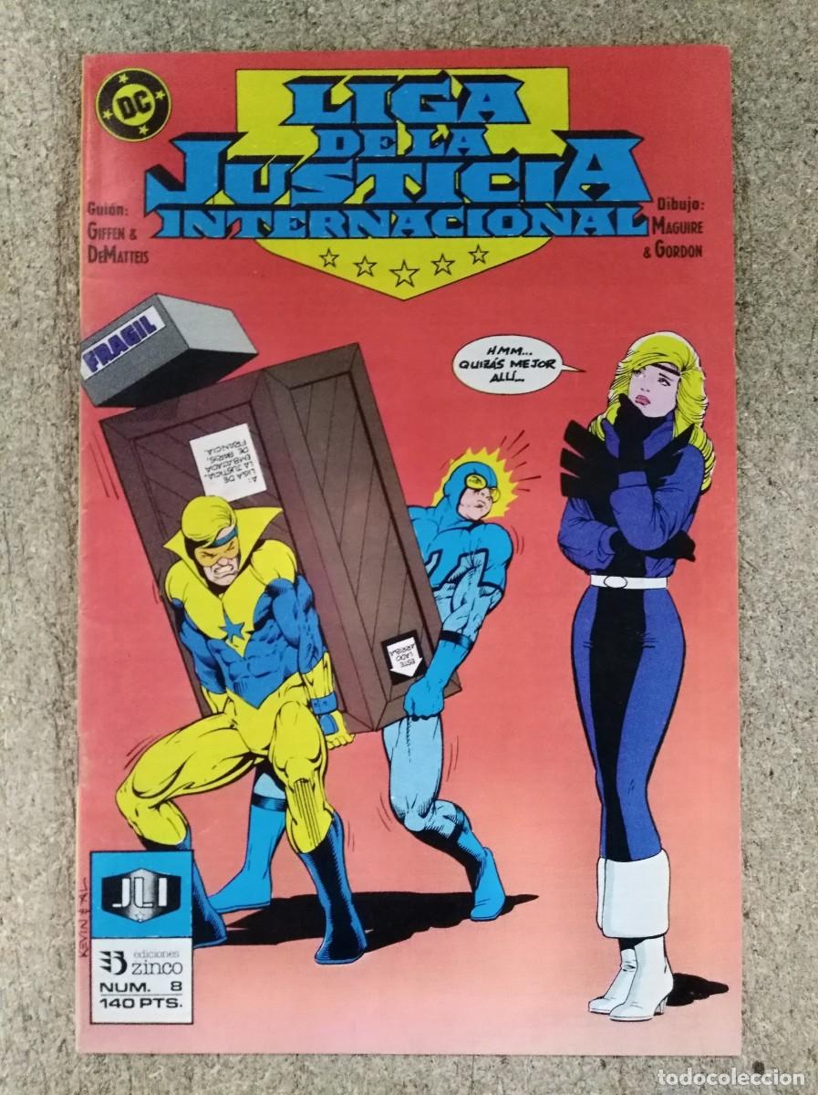 C&oacute;mics: Liga de la Justicia Internacional 8.DC Comics.Zinco - Foto 1