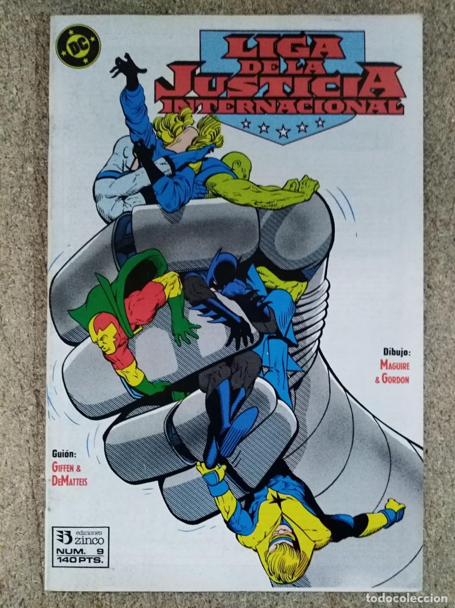 C&oacute;mics: Liga de la Justicia Internacional 9.DC Comics.Zinco - Foto 1