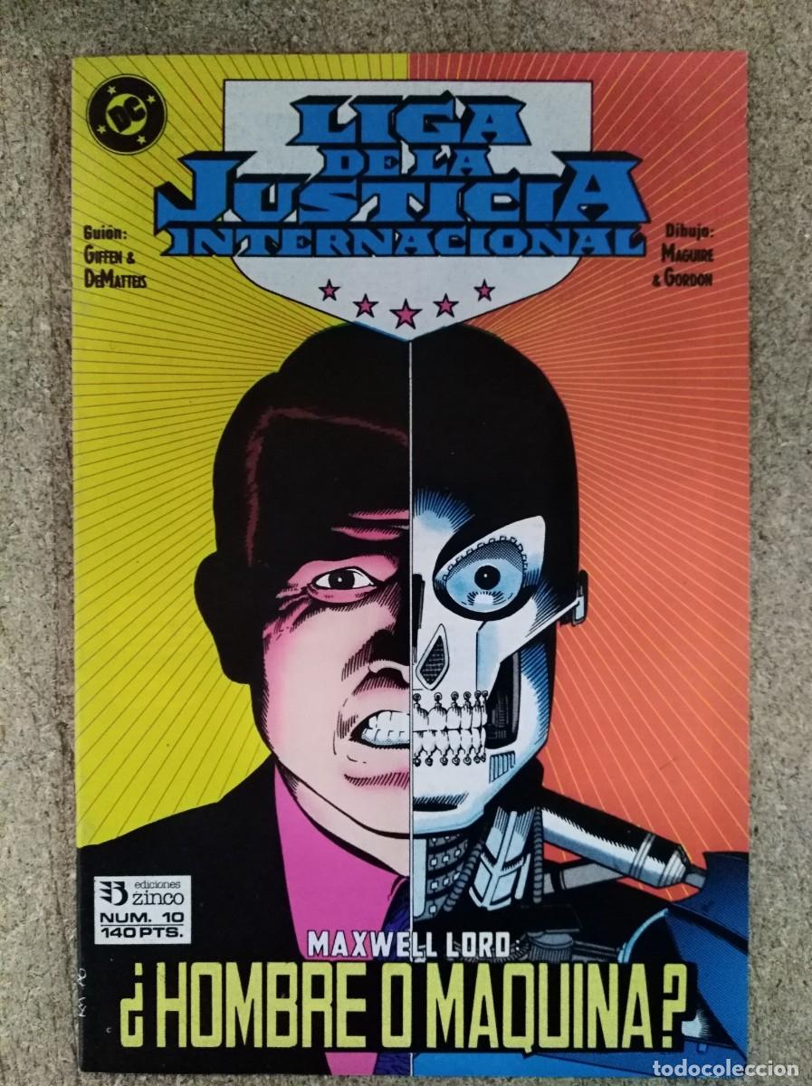 C&oacute;mics: Liga de la Justicia Internacional 10.DC Comics.Zinco