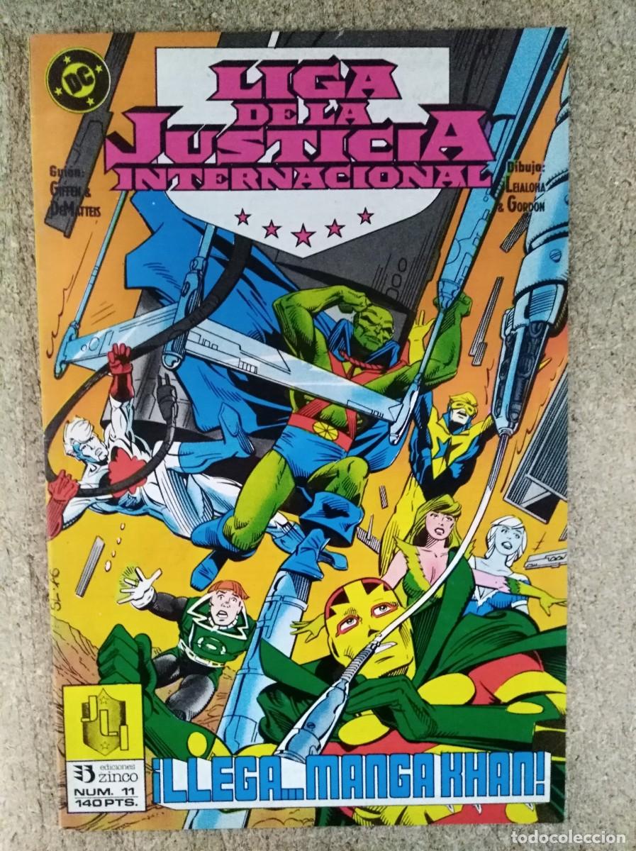 C&oacute;mics: Liga de la Justicia Internacional 11.DC Comics.Zinco