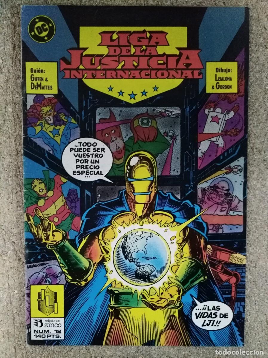C&oacute;mics: Liga de la Justicia Internacional 12.DC Comics.Zinco