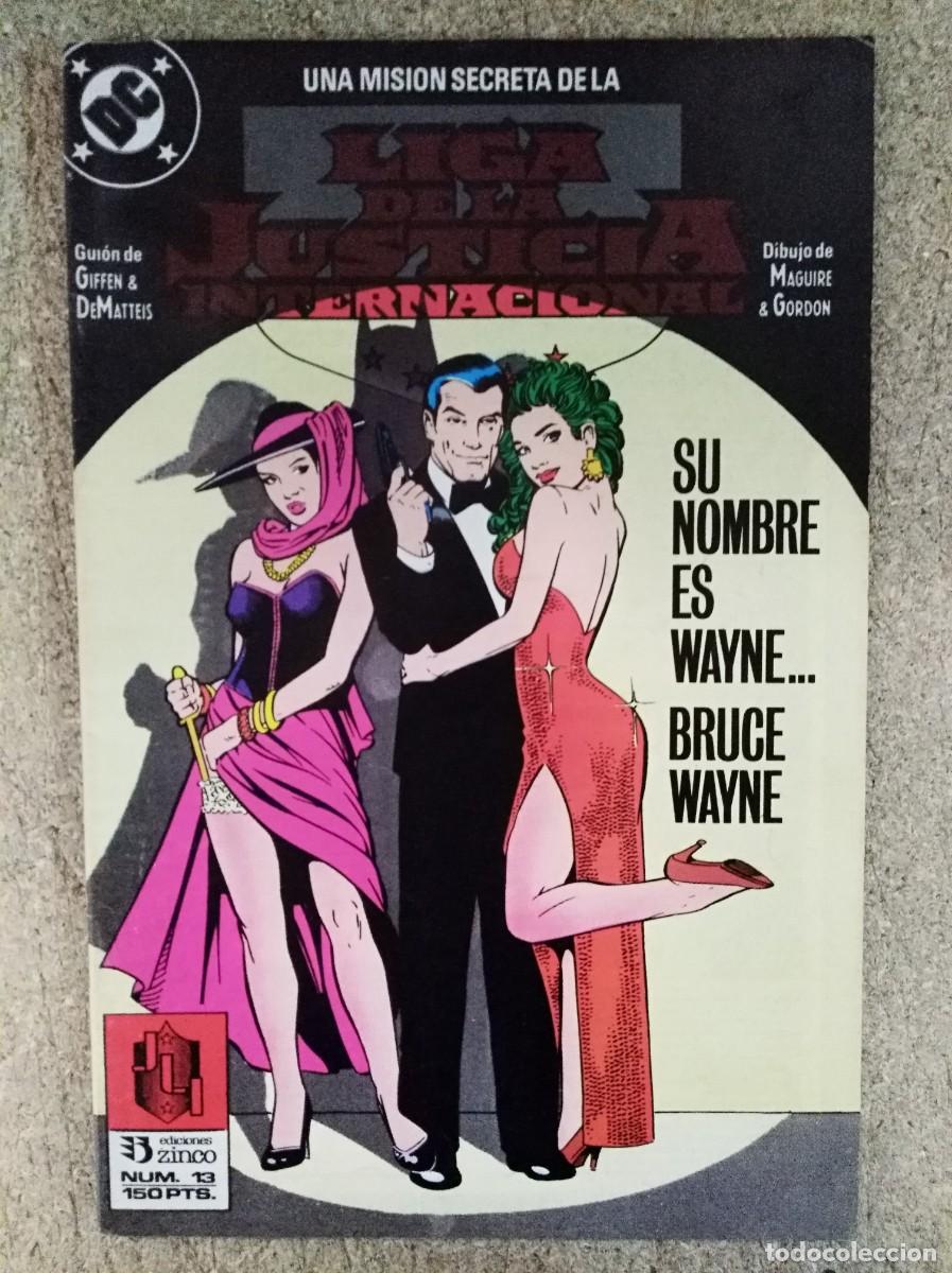 C&oacute;mics: Liga de la Justicia Internacional 13.DC Comics.Zinco