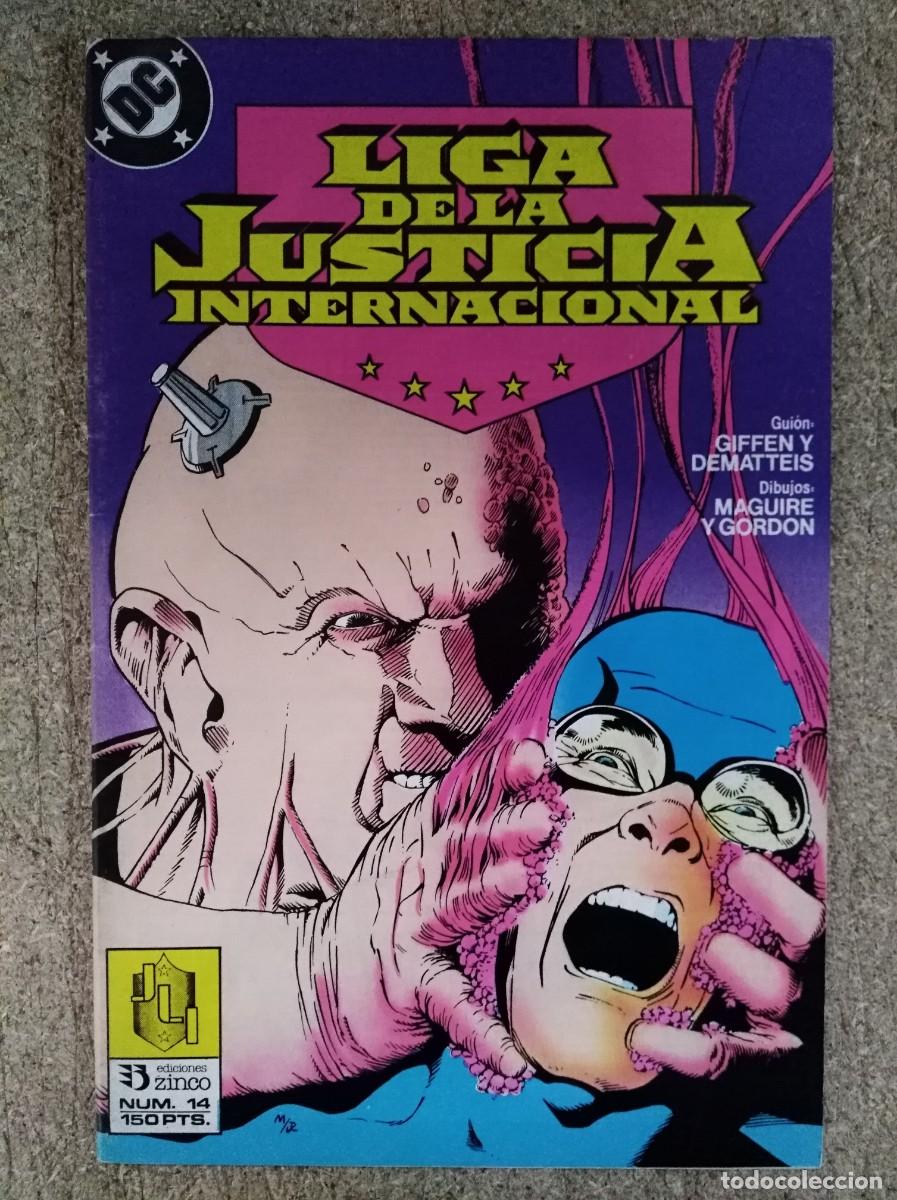Comics: Liga de la Justicia Internacional 14.DC Comics.Zinco