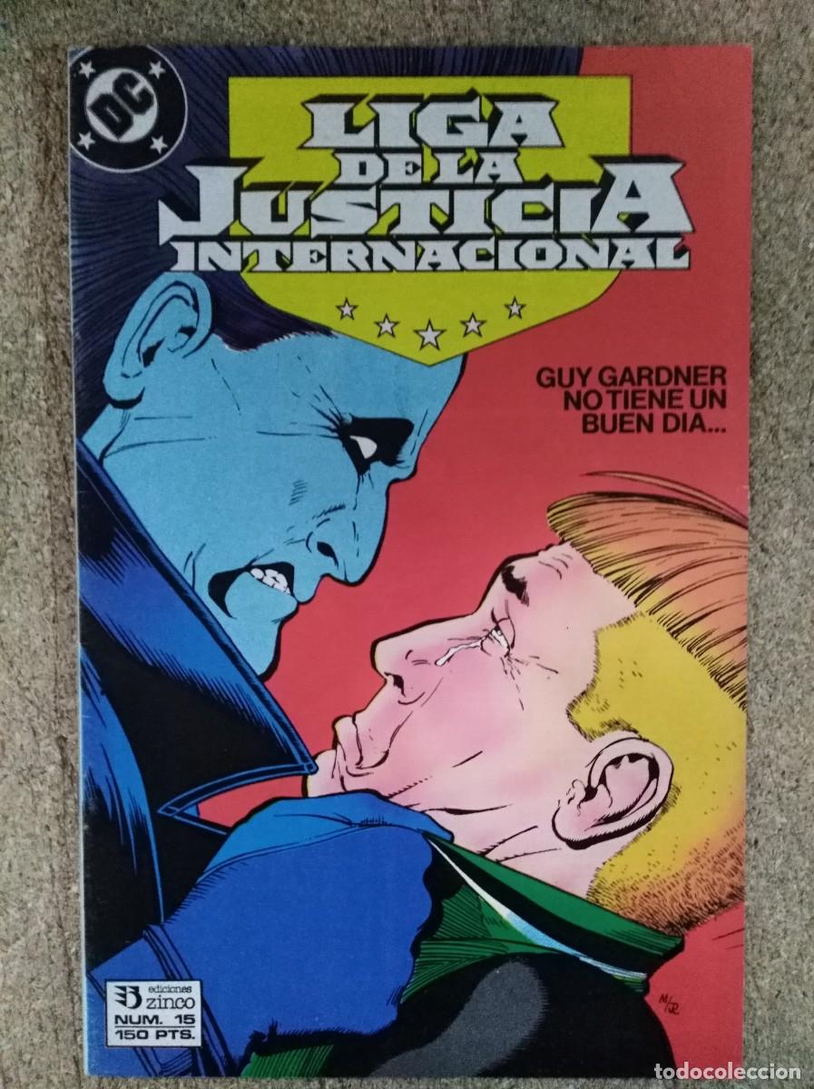 Comics: Liga de la Justicia Internacional 15.DC Comics.Zinco