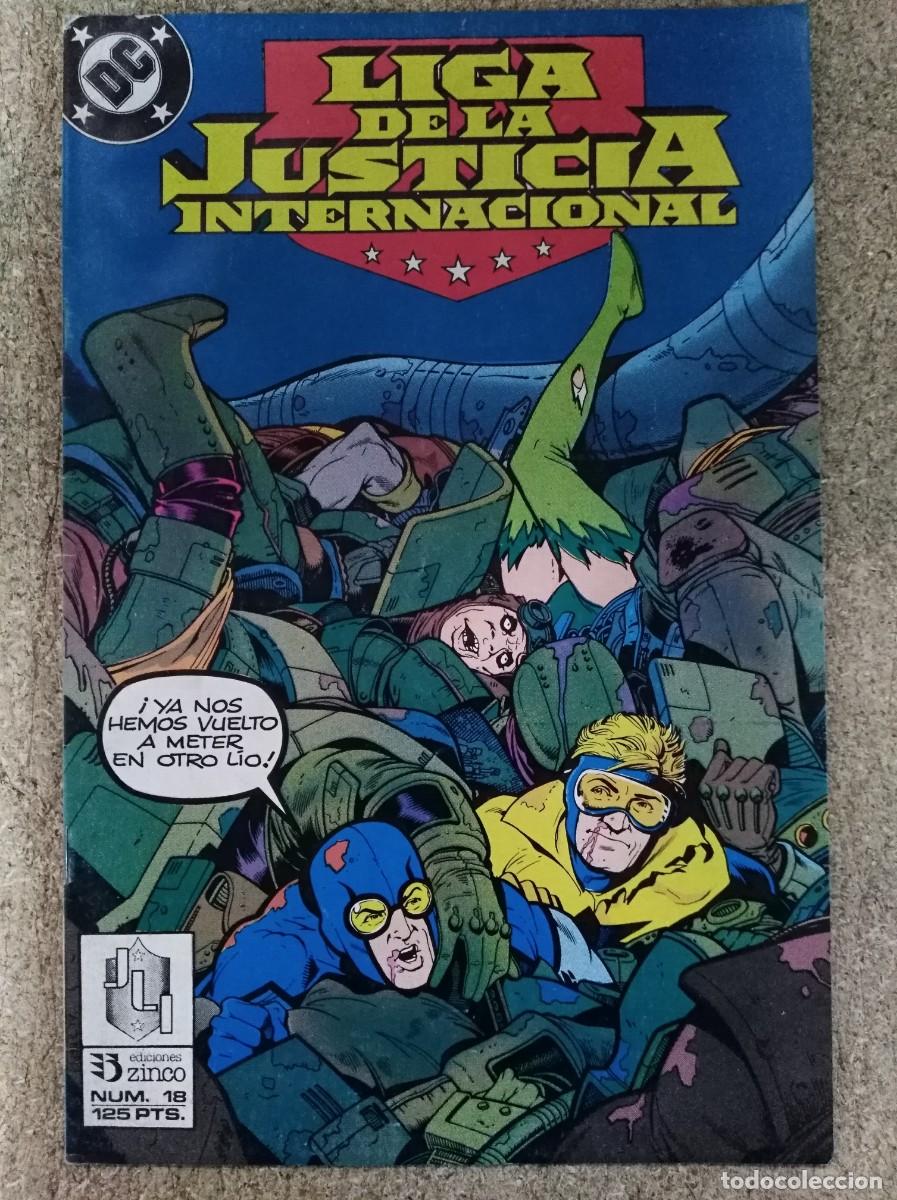 Comics: Liga de la Justicia Internacional 18.DC Comics.Zinco