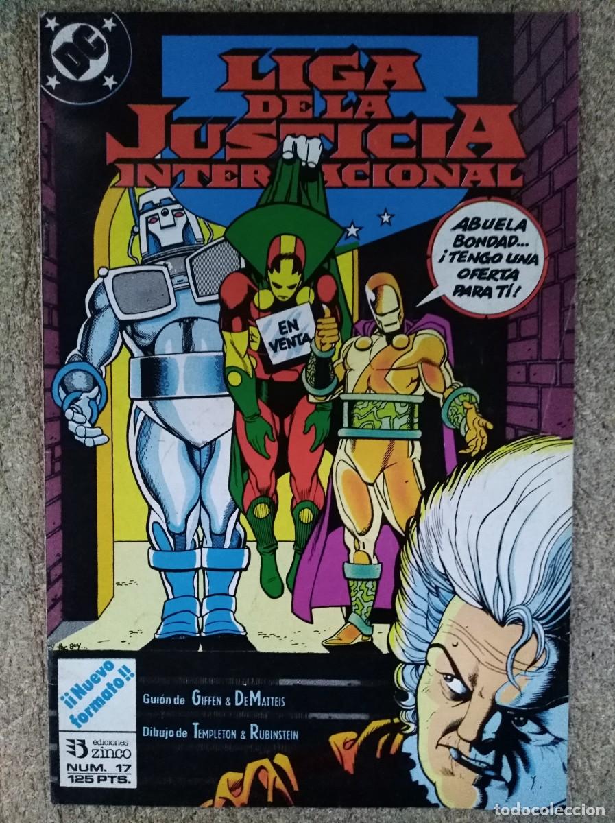 Comics: Liga de la Justicia Internacional 17.DC Comics.Zinco