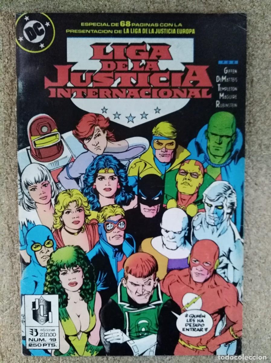 Comics: Liga de la Justicia Internacional 19.DC Comics.Zinco