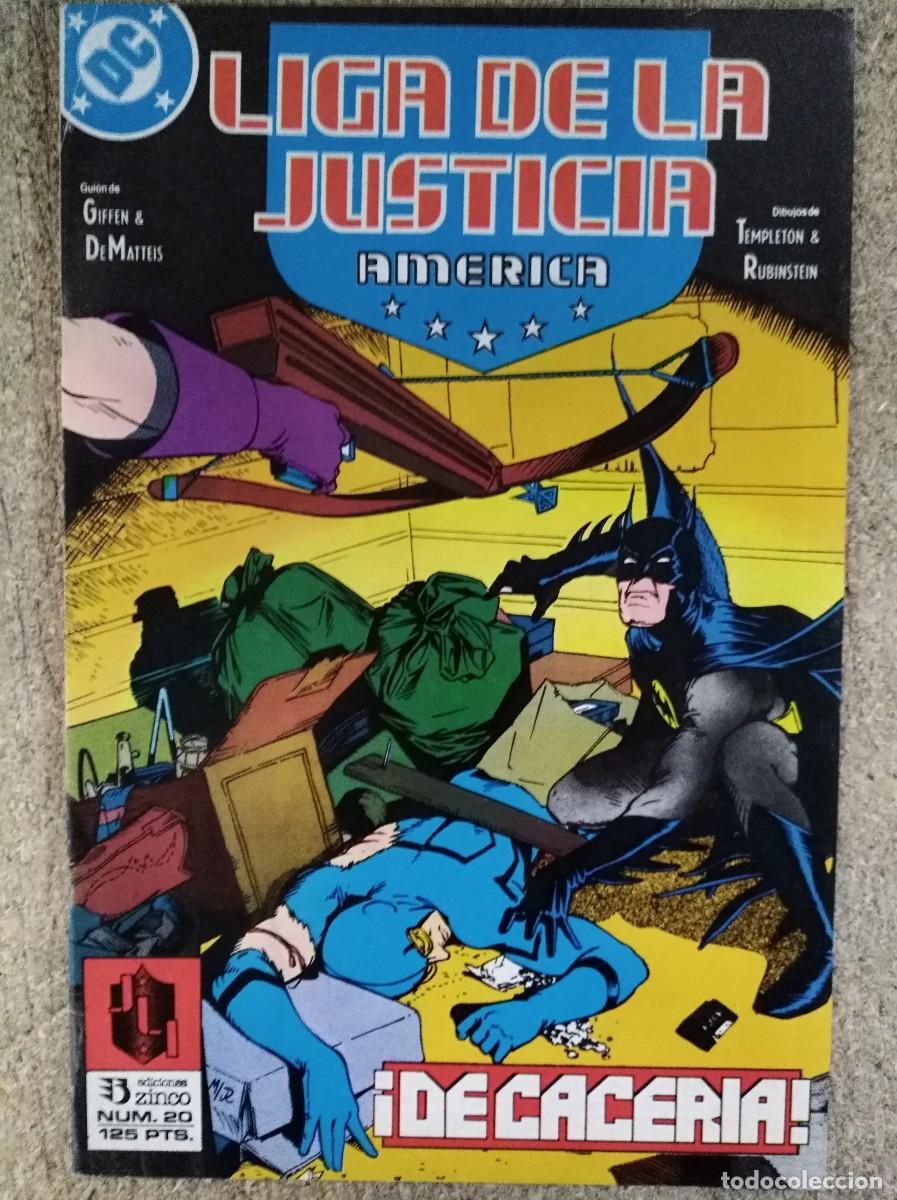Comics: Liga de la Justicia America 20.DC Comics.Zinco