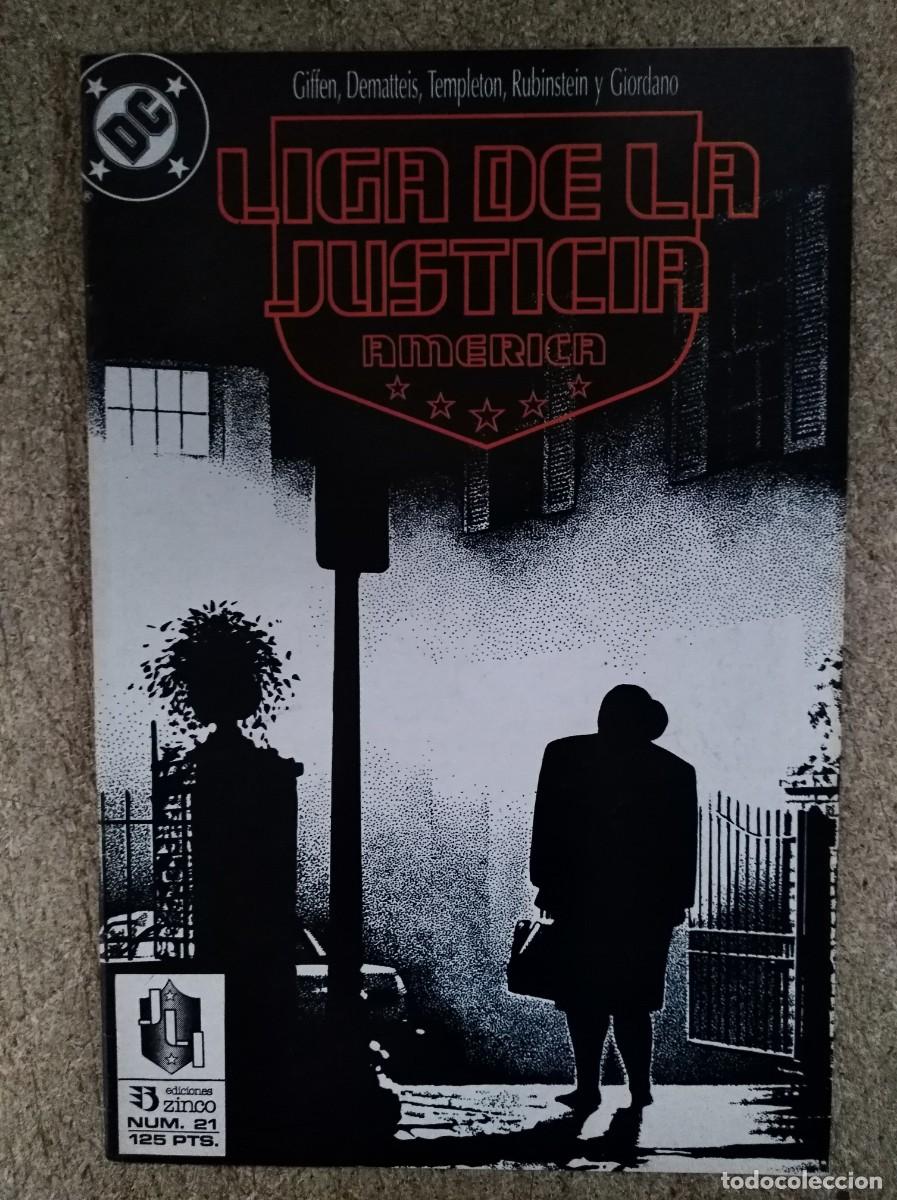 Comics: Liga de la Justicia America 21.DC Comics.Zinco