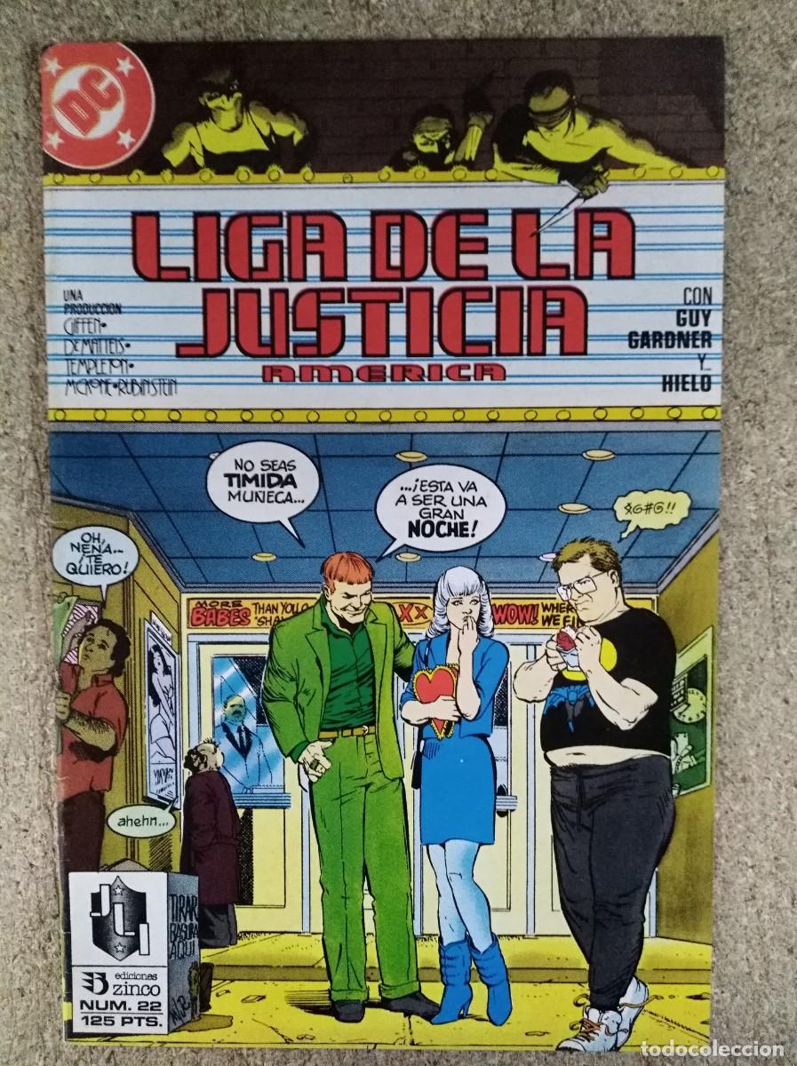 Comics: Liga de la Justicia America 22.DC Comics.Zinco
