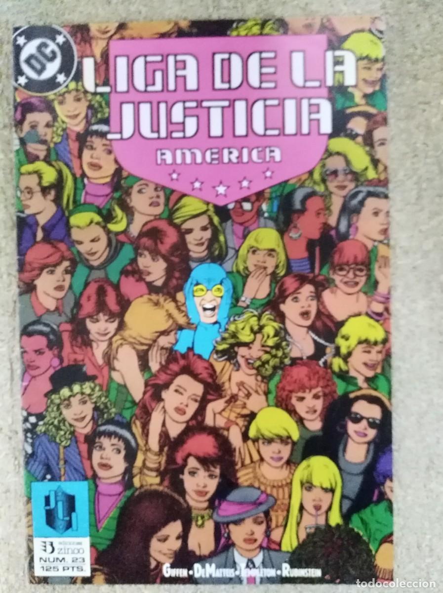 Comics: Liga de la Justicia America 23.DC Comics.Zinco