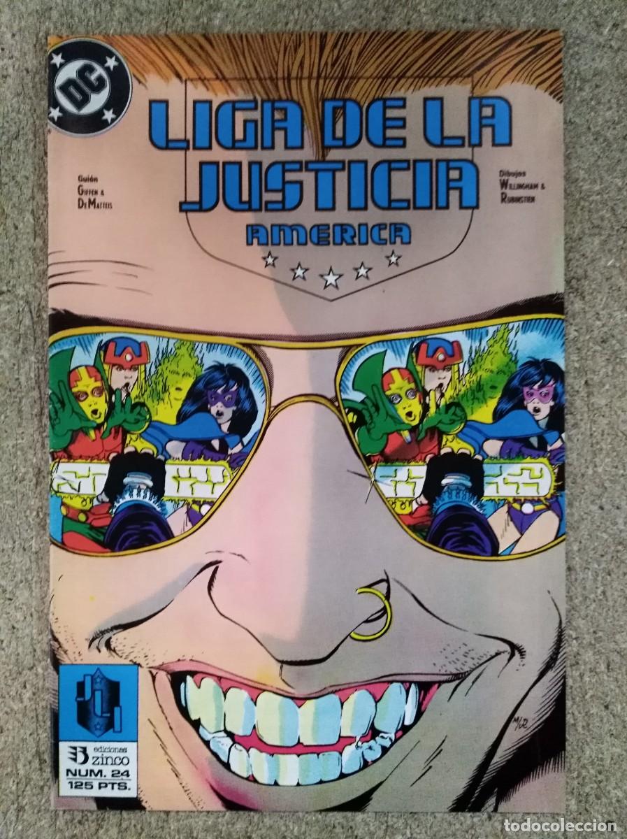 Comics: Liga de la Justicia America 24.DC Comics.Zinco