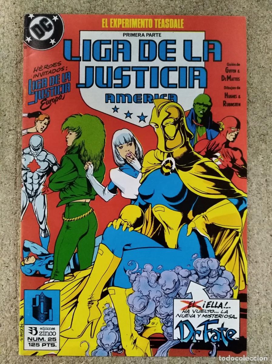 Comics: Liga de la Justicia America 25.DC Comics.Zinco