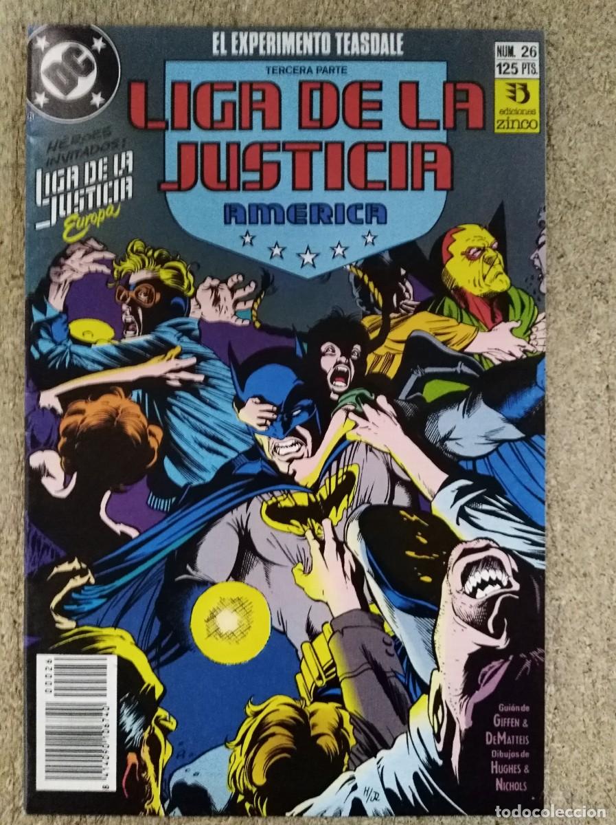 Comics: Liga de la Justicia America 26.DC Comics.Zinco