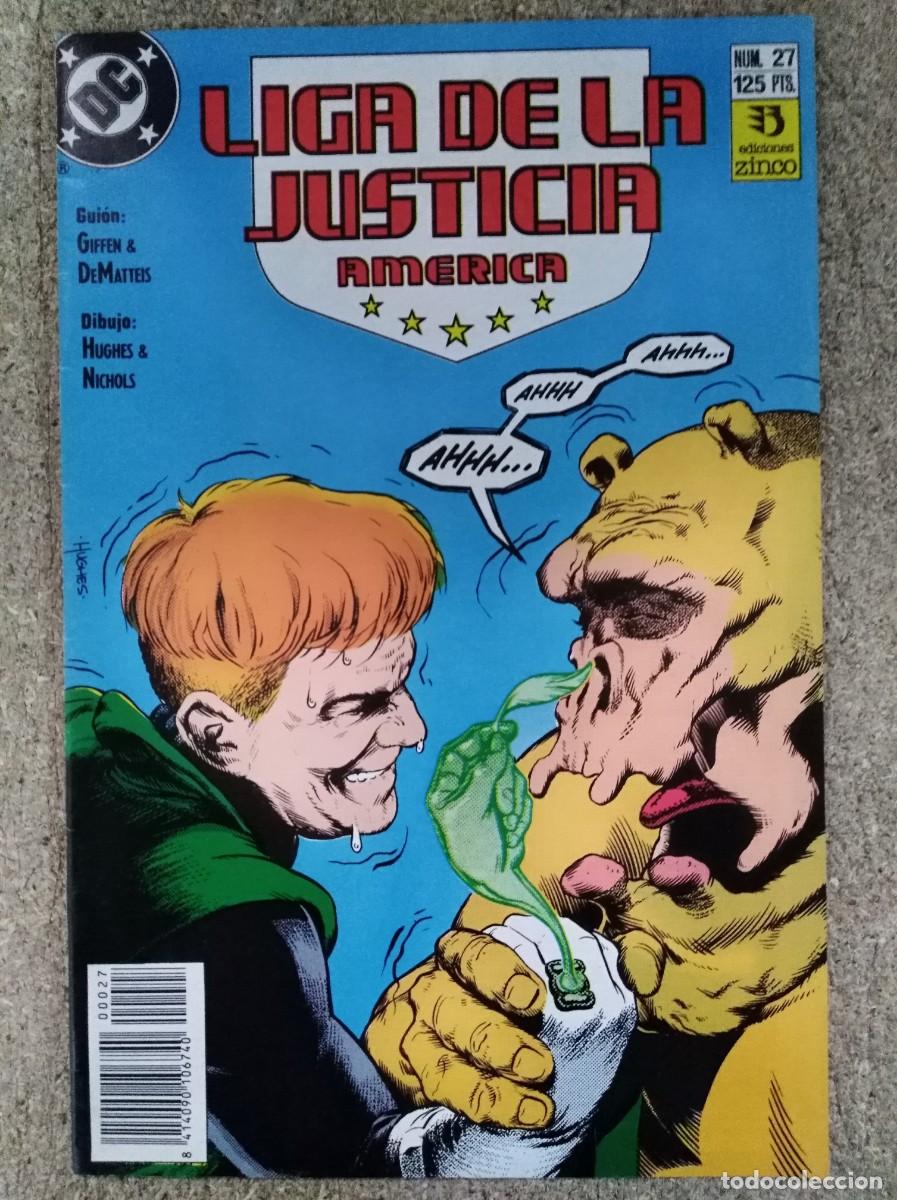 Comics: Liga de la Justicia America 27.DC Comics.Zinco