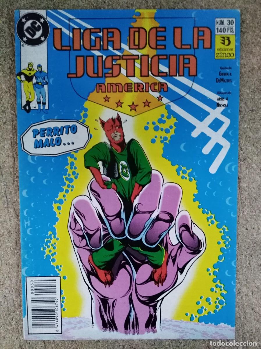 Comics: Liga de la Justicia America 30.DC Comics.Zinco