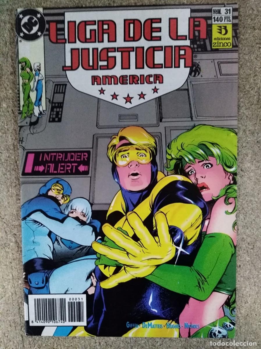 Comics: Liga de la Justicia America 31.DC Comics.Zinco