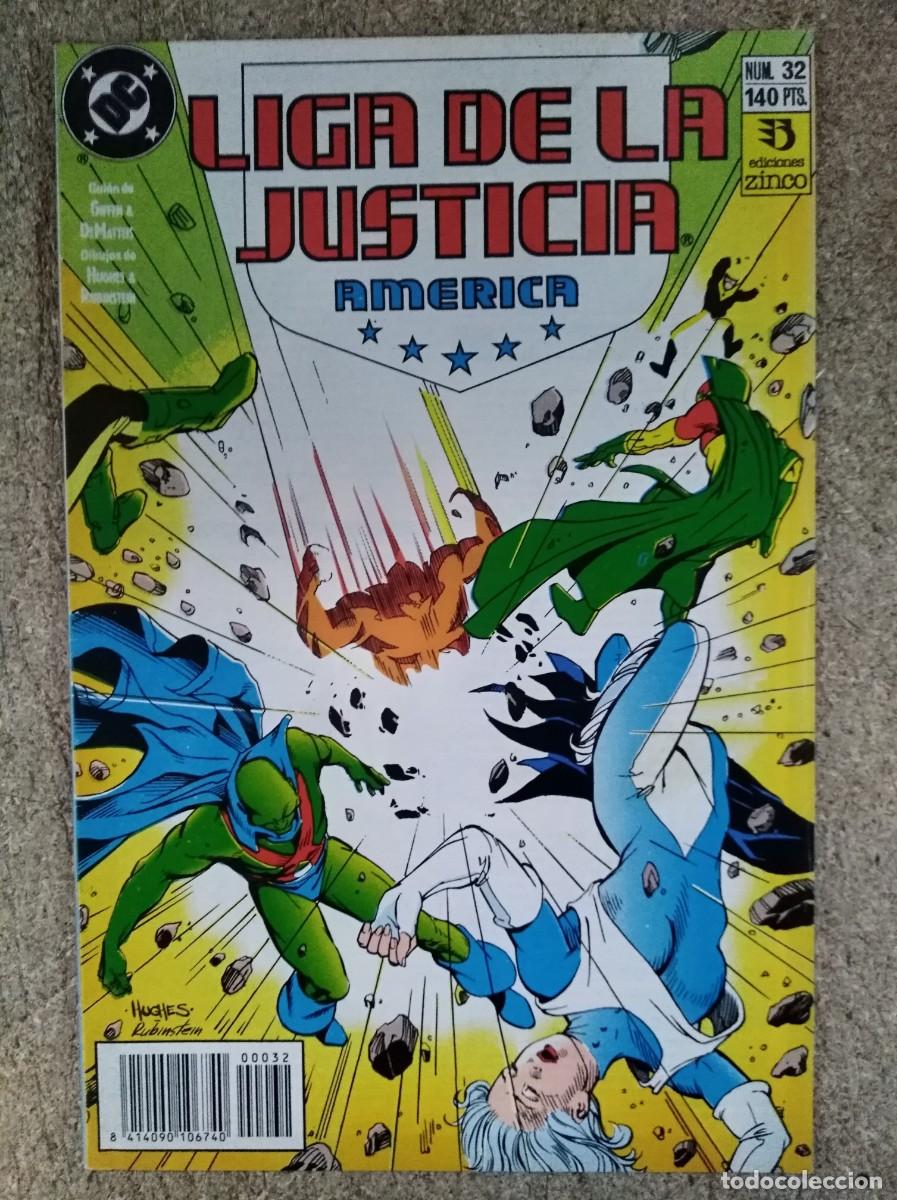 Comics: Liga de la Justicia America 32.DC Comics.Zinco