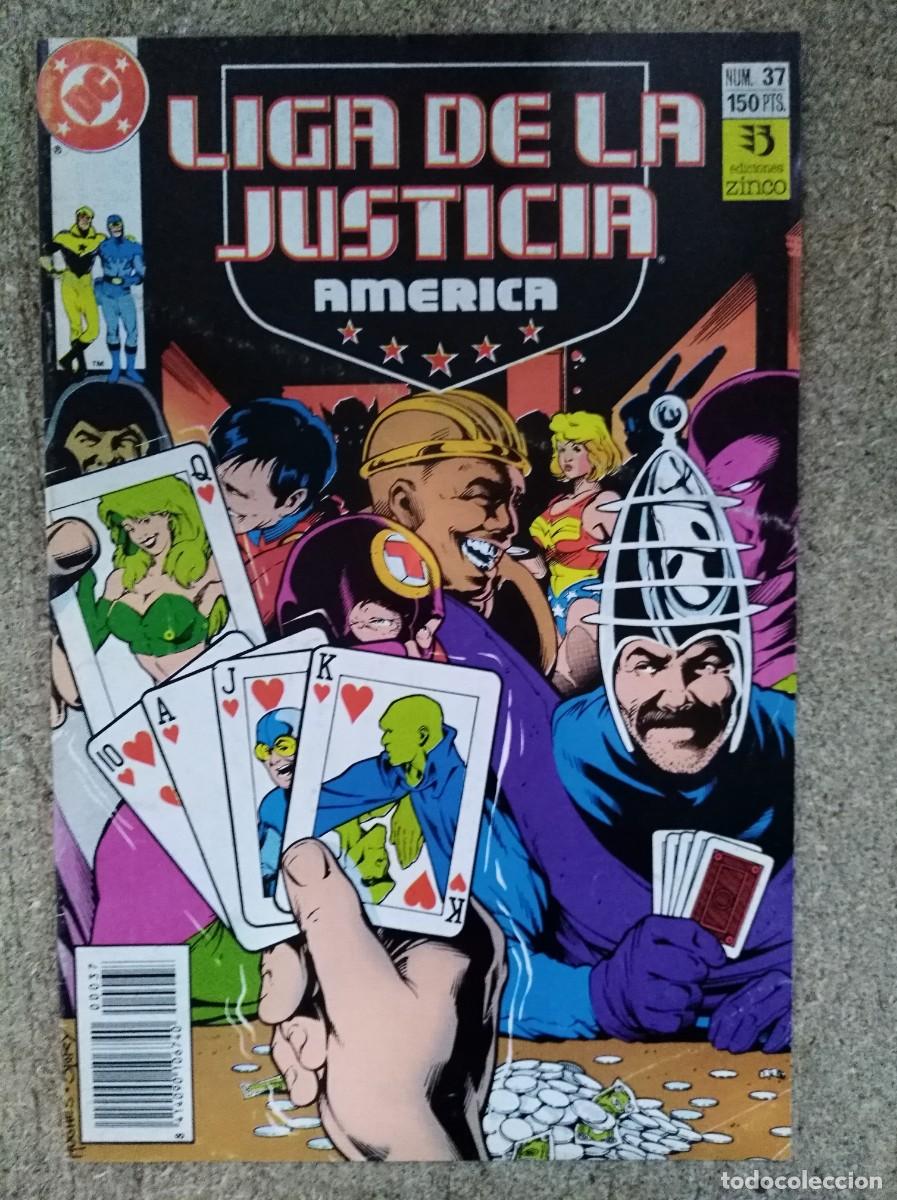 Comics: Liga de la Justicia America 37.DC Comics.Zinco