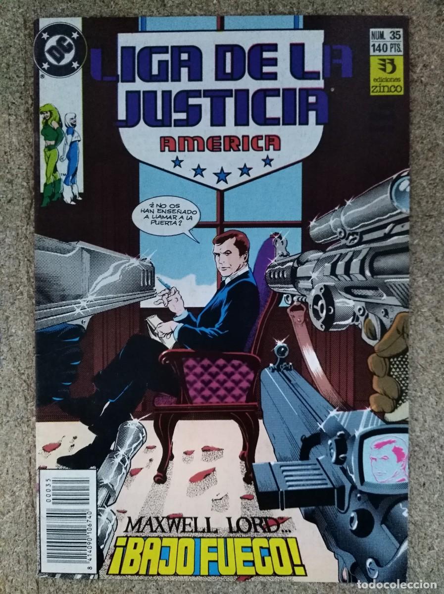 Comics: Liga de la Justicia America 35.DC Comics.Zinco