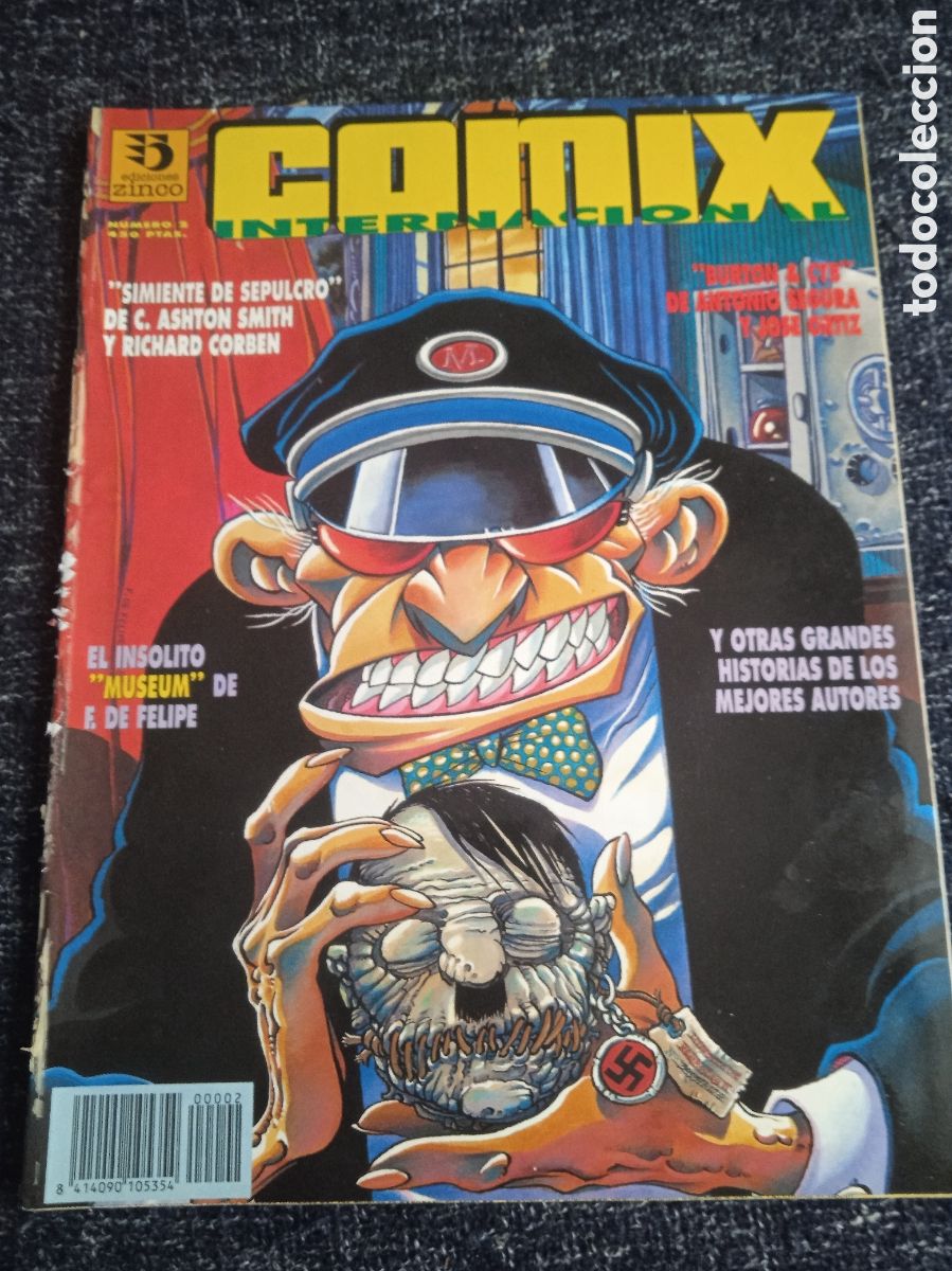 C&oacute;mics: COMIX INTERNACIONAL .N&ordm; 2 -ED. EDICIONES ZINCO.