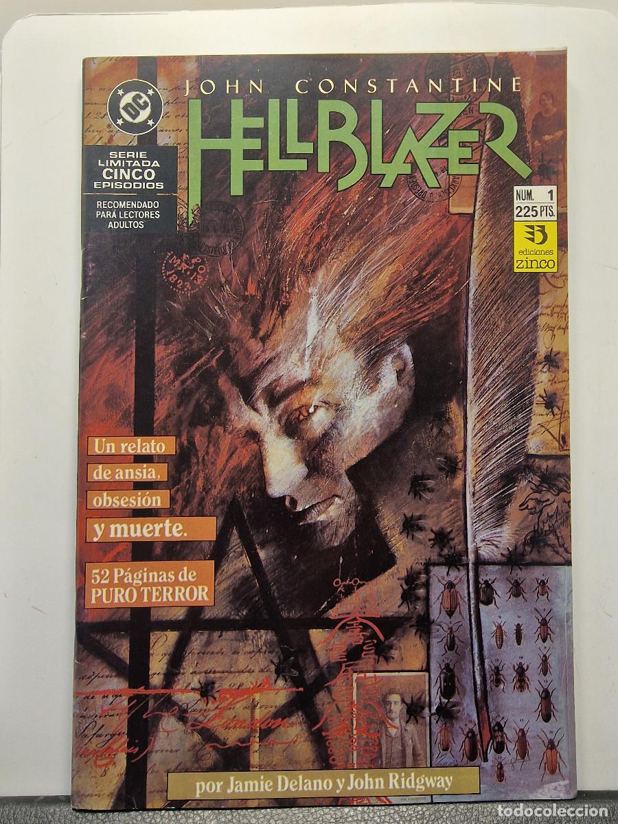 C&oacute;mics: JOHN CONSTANTINE HELLBLAZER Ediciones Zinco Completa 5 numeros mas 2 especiales - Foto 19