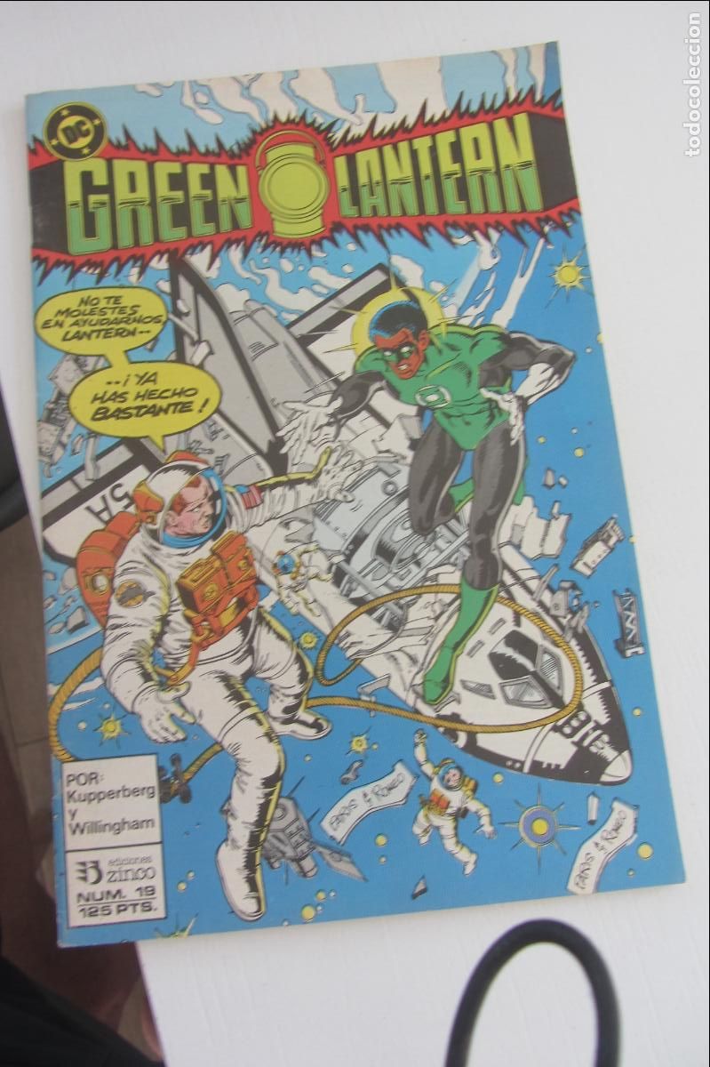 C&oacute;mics: GREEN LANTERN / LINTERNA VERDE N&ordm; 19 ZINCO BUEN ESTADO arx92