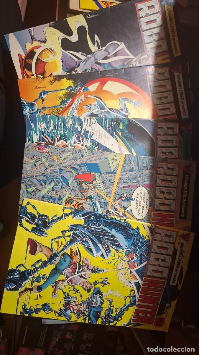 C&oacute;mics: Robo hunter. 1-2-3-4-5. Zinco