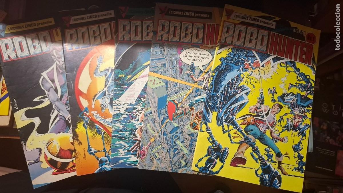 C&oacute;mics: Robo hunter. 1-2-3-4-5. Zinco - Foto 1