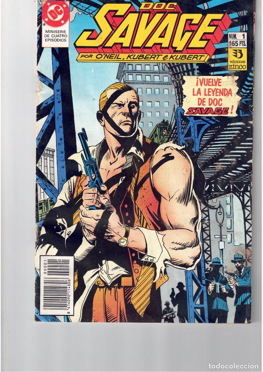 C&oacute;mics: Doc Savage 1. Ediciones Zinco. - Foto 1
