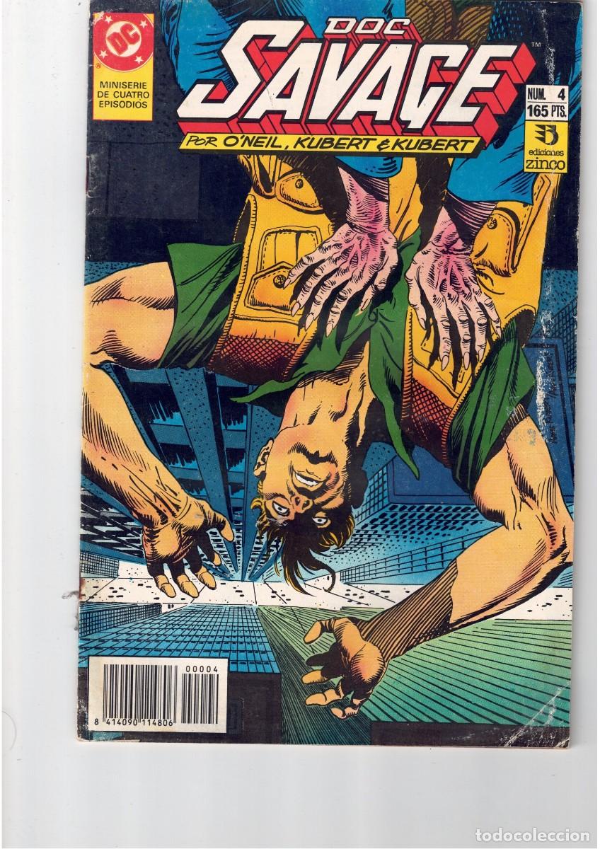C&oacute;mics: Doc Savage 4. Ediciones Zinco.