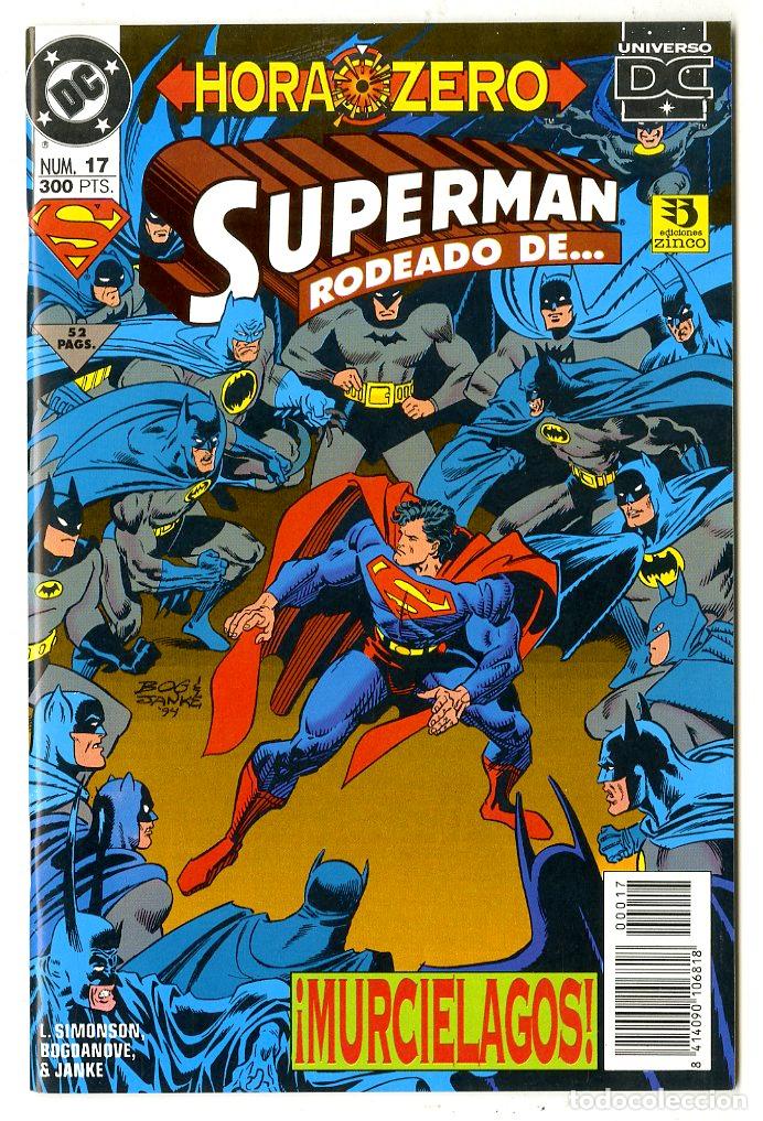 C&oacute;mics: Hora Zero Superman Rodeado de... &iexcl;Murcielagos! n.17 - DC (Zinco, 1994) - L.Simonson / Bogdanove / Ja