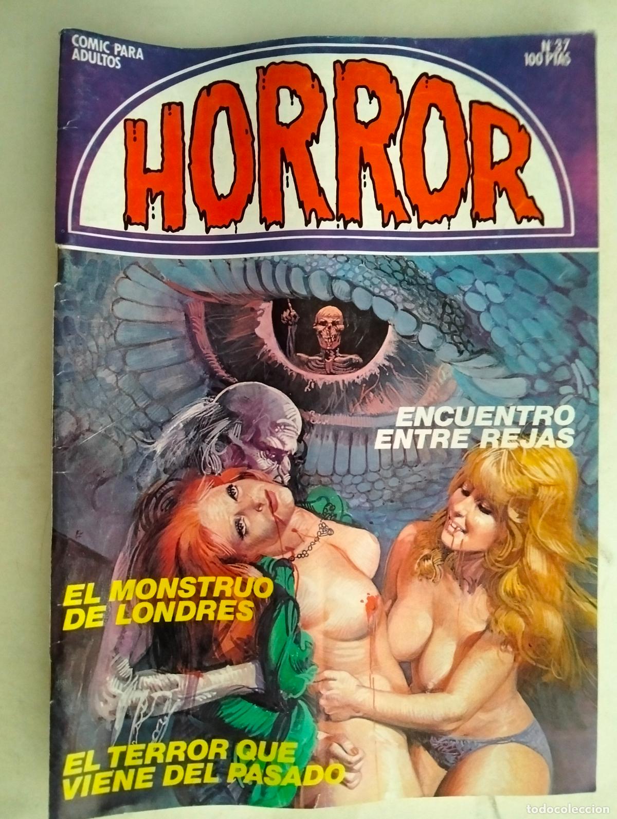 C&oacute;mics: HORROR N&ordm; 37, COMICS PARA ADULTOS, EDICIONES ZINCO A&Ntilde;O 1984