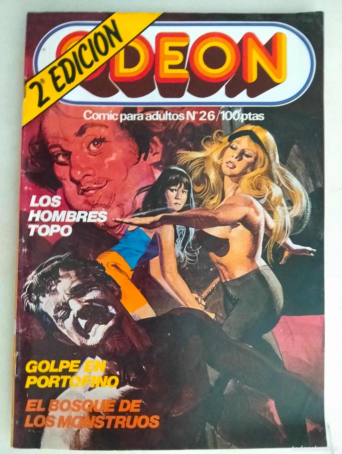 C&oacute;mics: ODEON N&ordm; 26, COMICS PARA ADULTOS, EDICIONES ZINCO A&Ntilde;O 1985