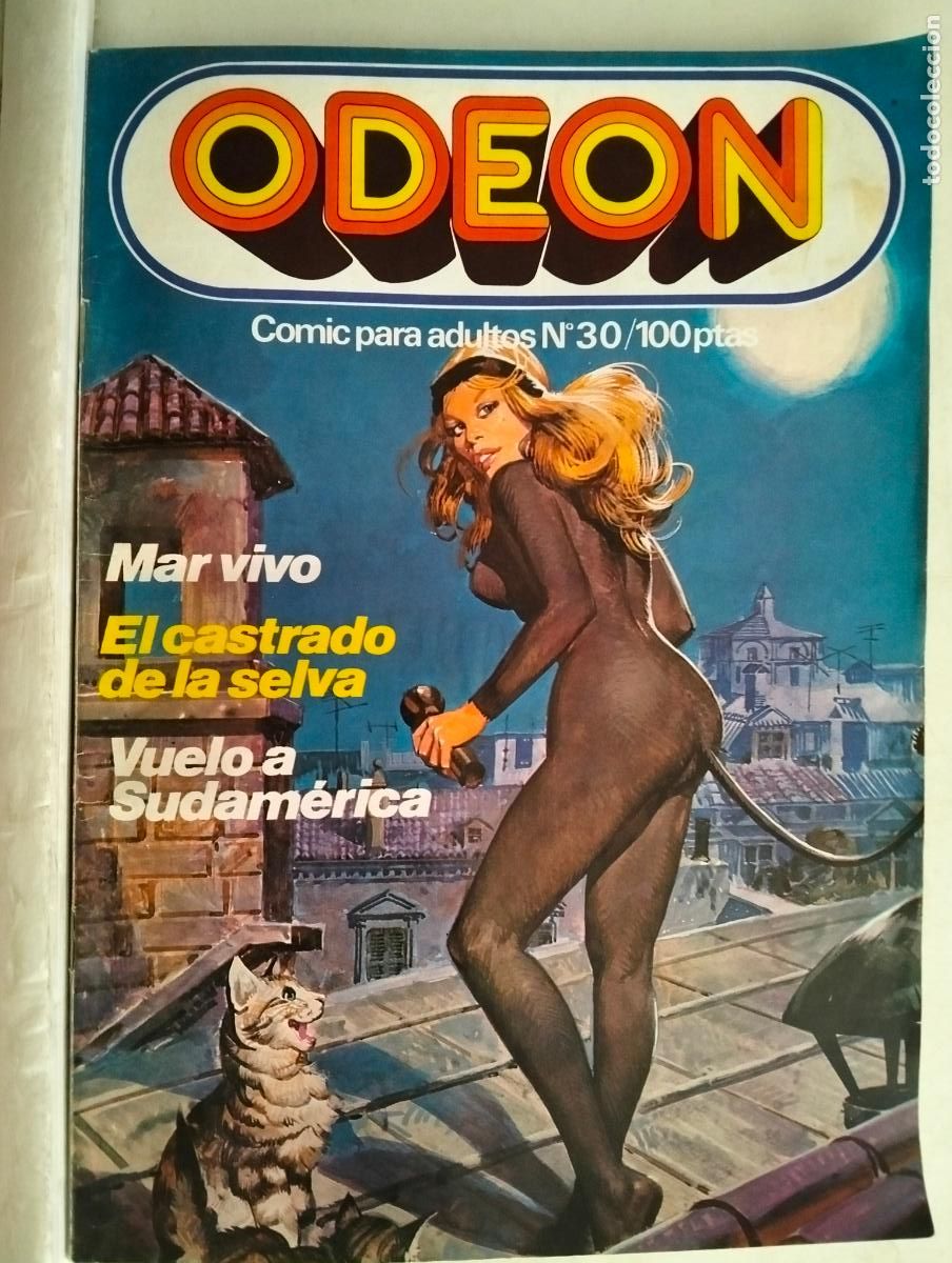 C&oacute;mics: ODEON N&ordm; 30, COMICS PARA ADULTOS, EDICIONES ZINCO A&Ntilde;O 1981