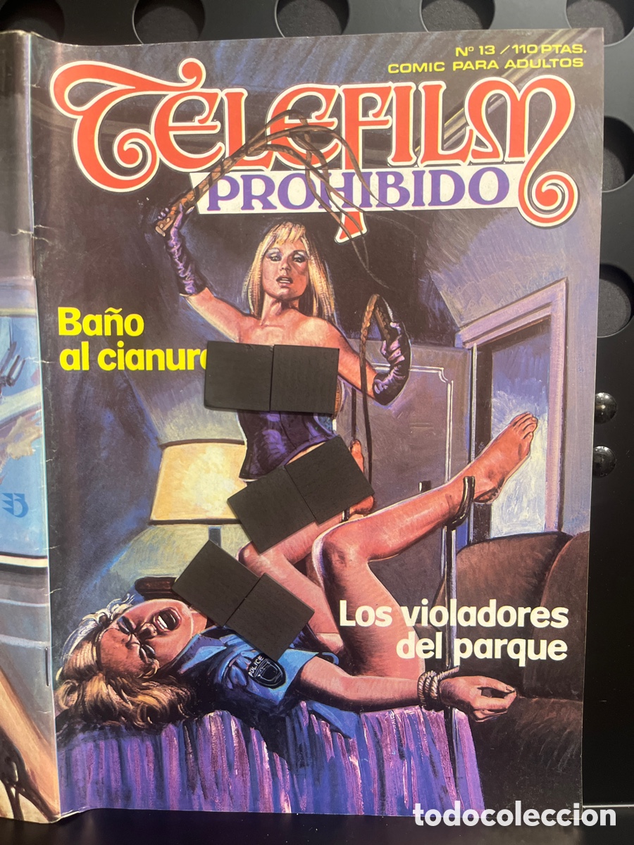 C&oacute;mics: TELEFILM PROHIBIDO N.13 RELATOS GR&Aacute;FICOS PARA ADULTOS Ed ZINCO ( 1984 )
