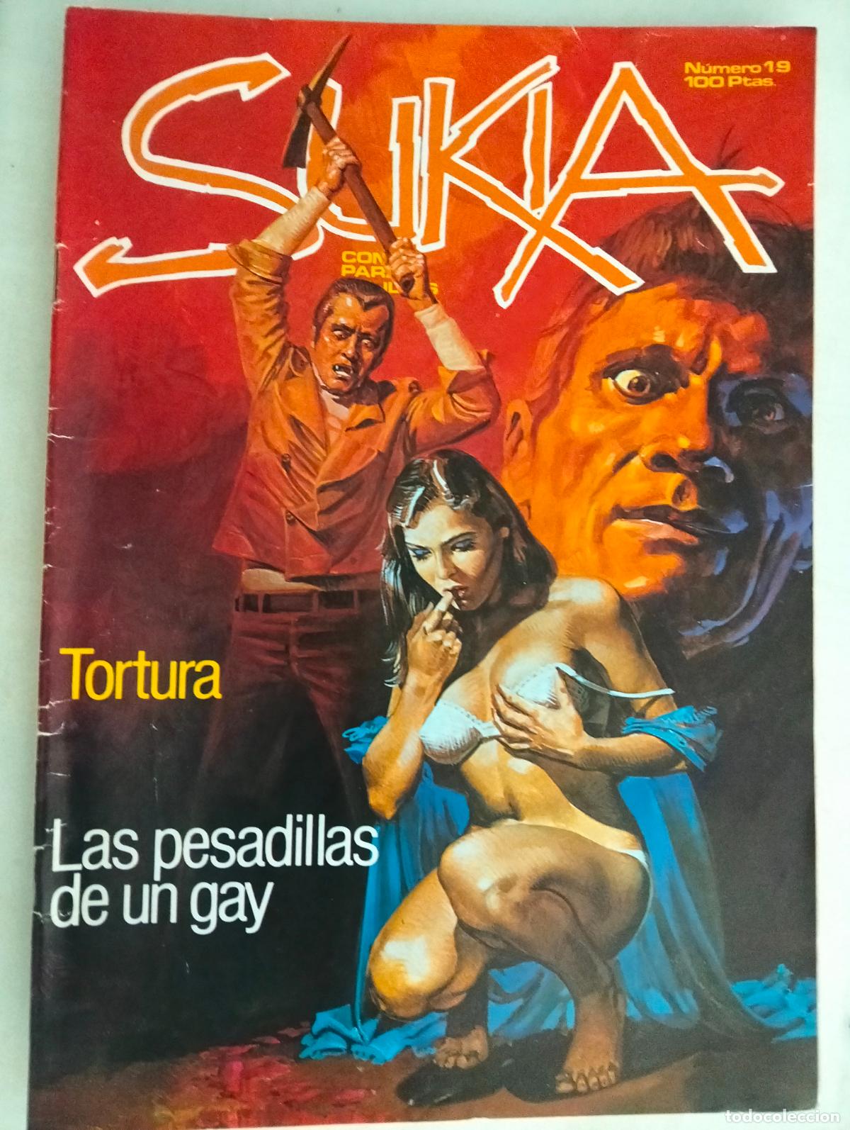 C&oacute;mics: SUKIA N&ordm; 19, COMICS PARA ADULTOS, EDICIONES ZINCO A&Ntilde;O 1985