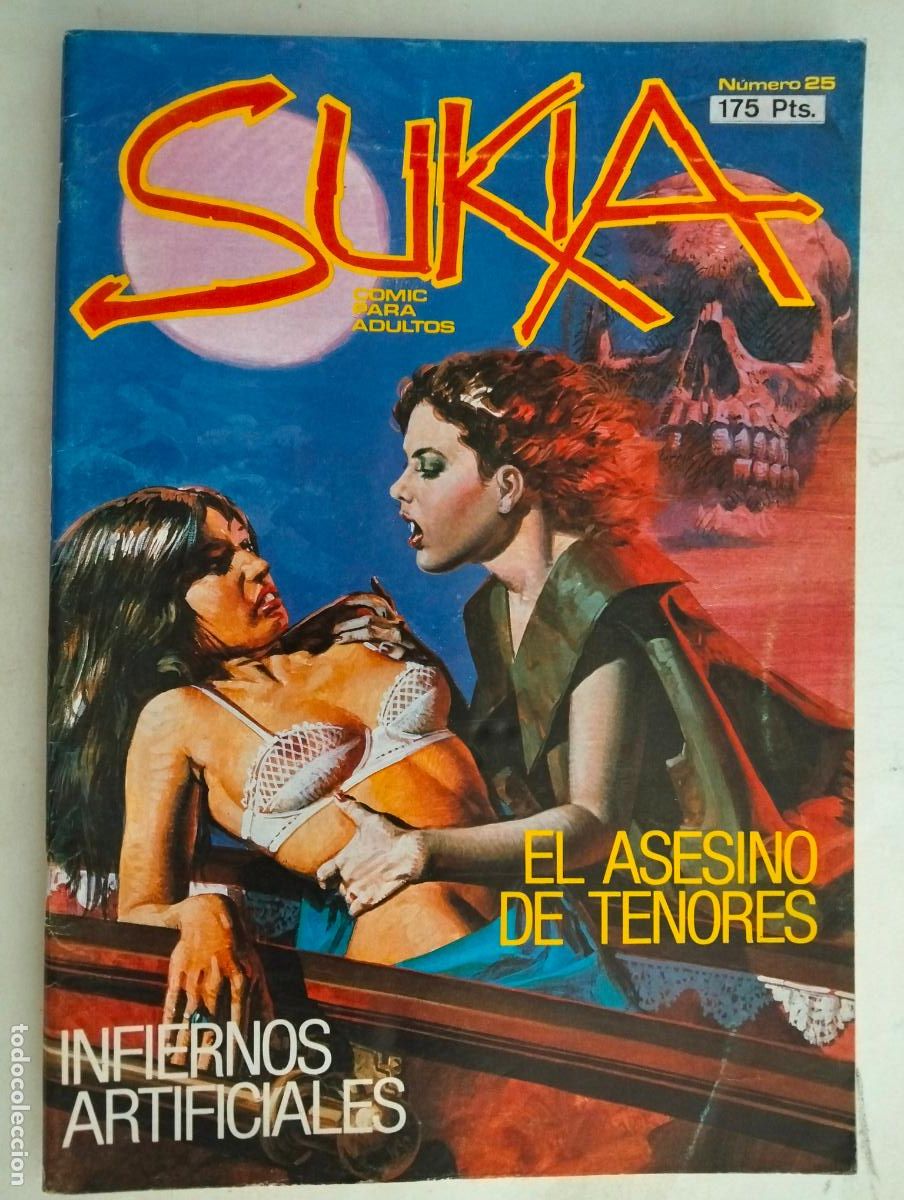 C&oacute;mics: SUKIA N&ordm; 25, COMICS PARA ADULTOS, EDICIONES ZINCO A&Ntilde;O 1985