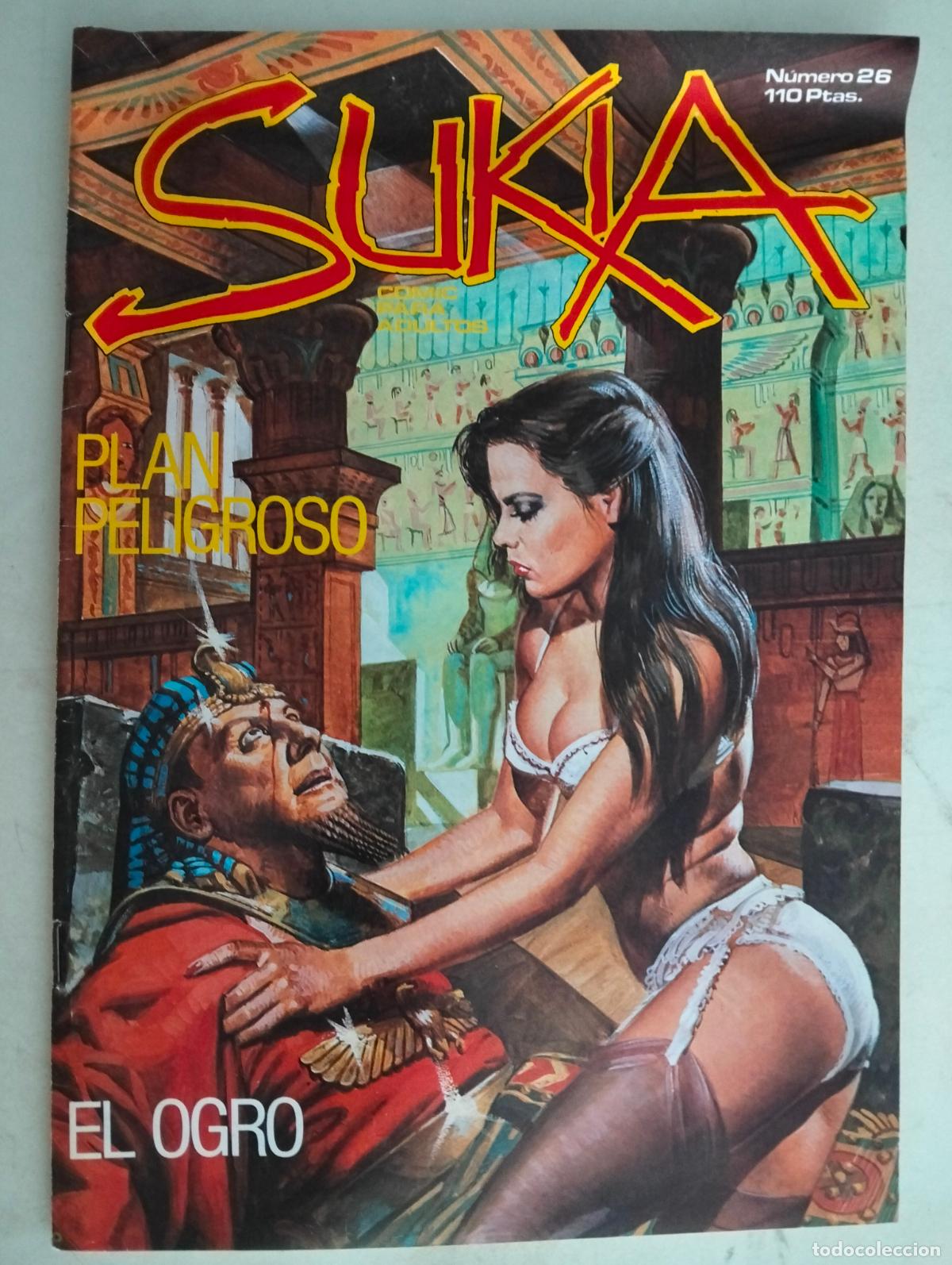 C&oacute;mics: SUKIA N&ordm; 26, COMICS PARA ADULTOS, EDICIONES ZINCO A&Ntilde;O 1985